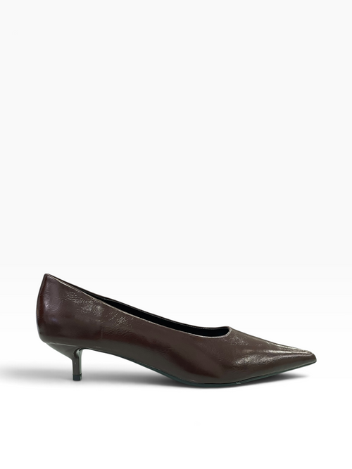 Pointed Toe Kitten Heel Γόβες