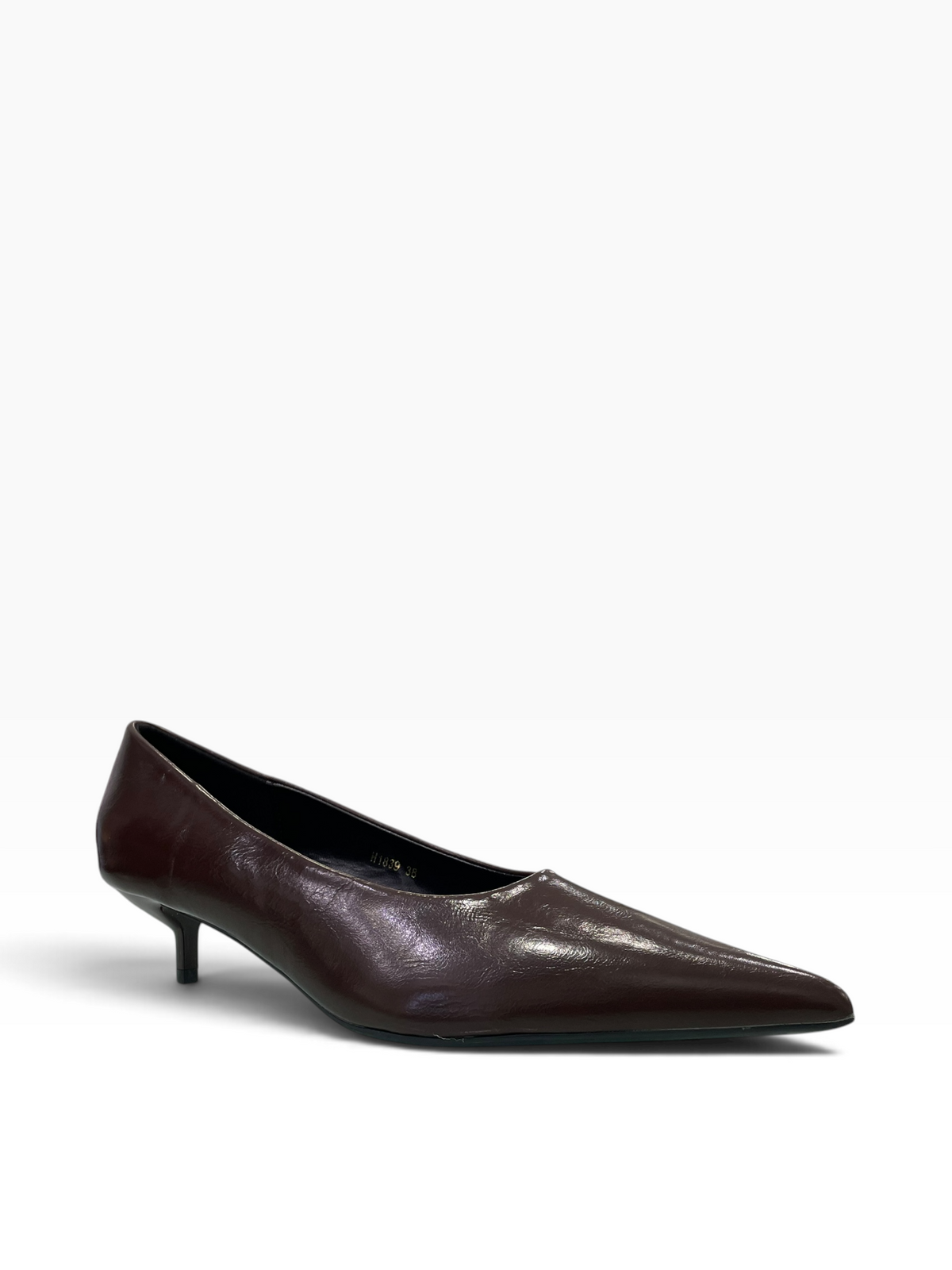 Pointed Toe Kitten Heel Γόβες