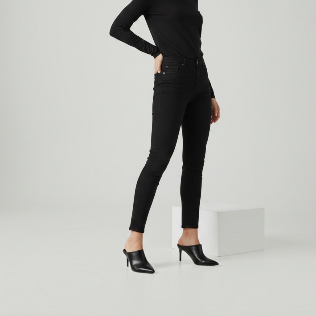 Pointed Mules με Λεπτό Τακούνι