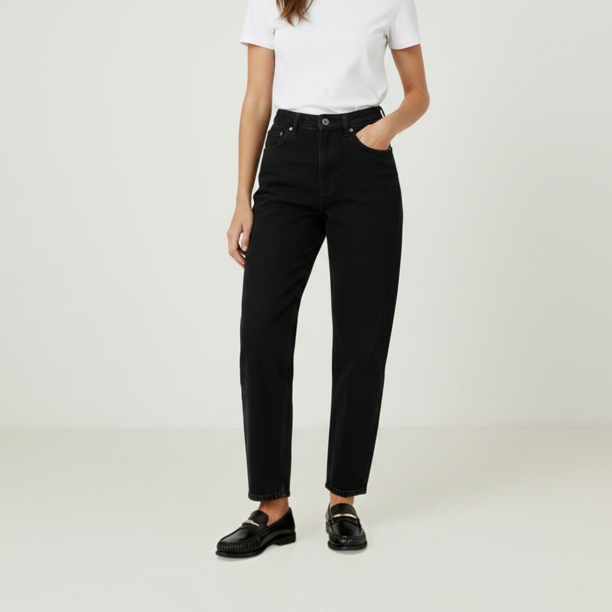 Γυναικεία Loafers με Σούρες & Χρυσή Μεταλλική Λεπτομέρεια