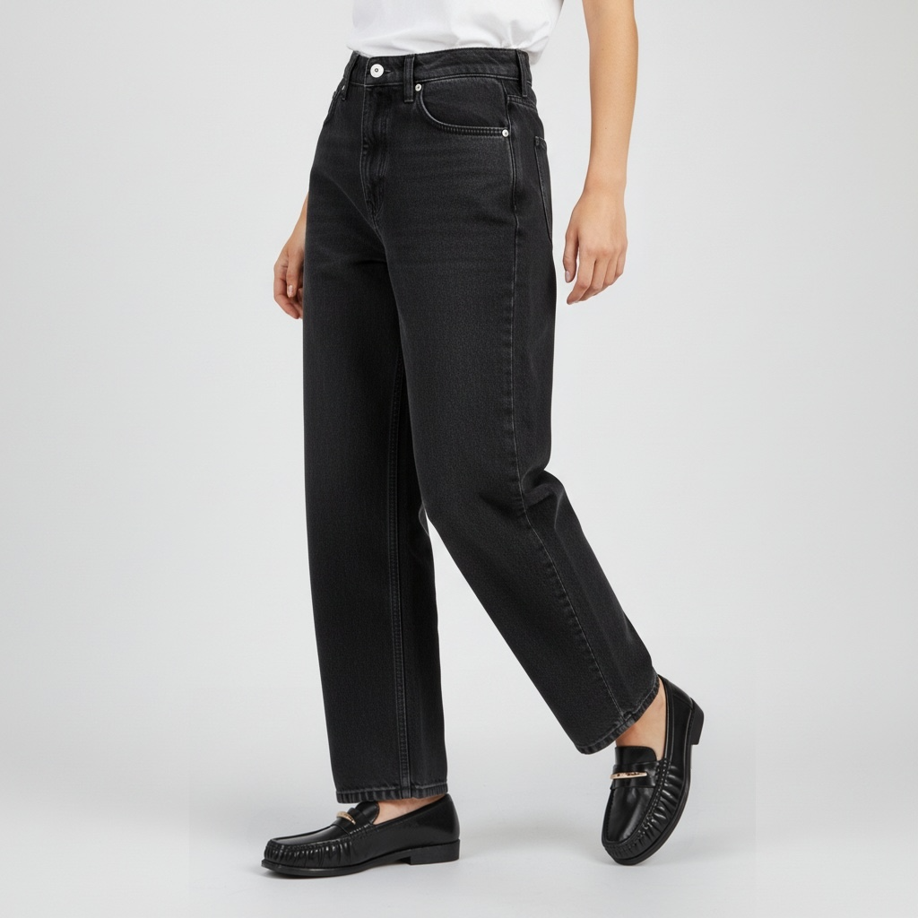 Γυναικεία Loafers με Σούρες & Χρυσή Μεταλλική Λεπτομέρεια