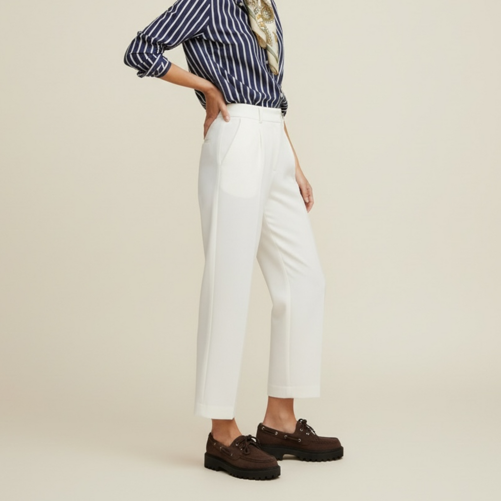 Γυναικεία Suede Boat Loafers με Τρακτερωτή Σόλα